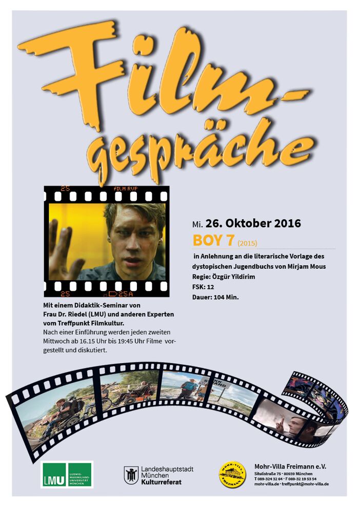 Plakat zur Veranstaltung: Boy 7
