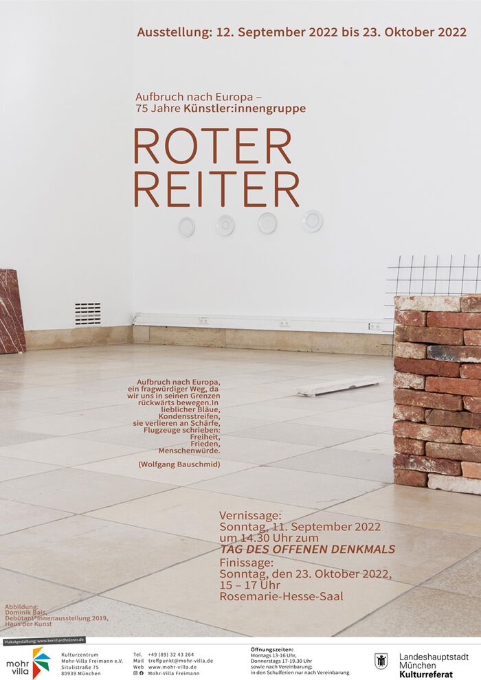 Plakat zur Veranstaltung: Roter Reiter