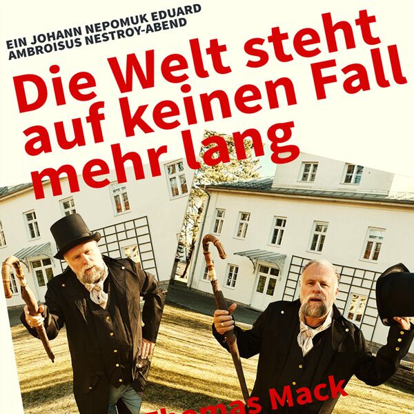 Veranstaltung: Die Welt steht auf keinen Fall mehr lang