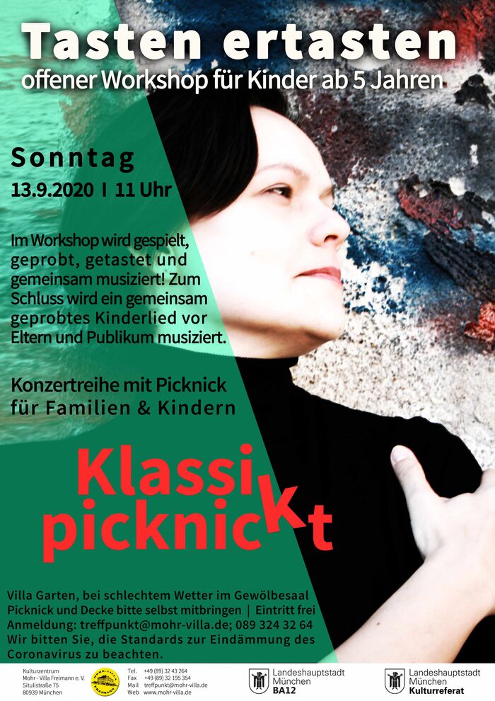 Plakat zur Veranstaltung: Tasten ertasten