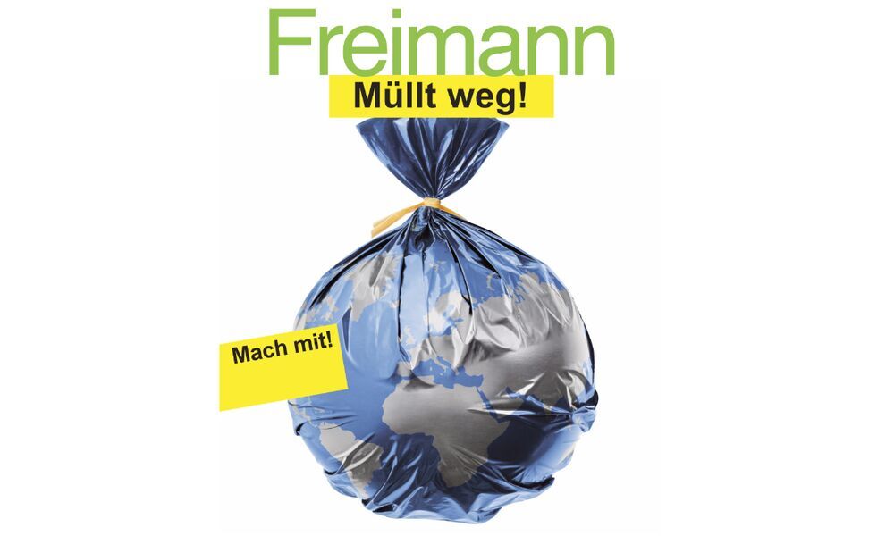 Earth Day: Freimann müllt weg