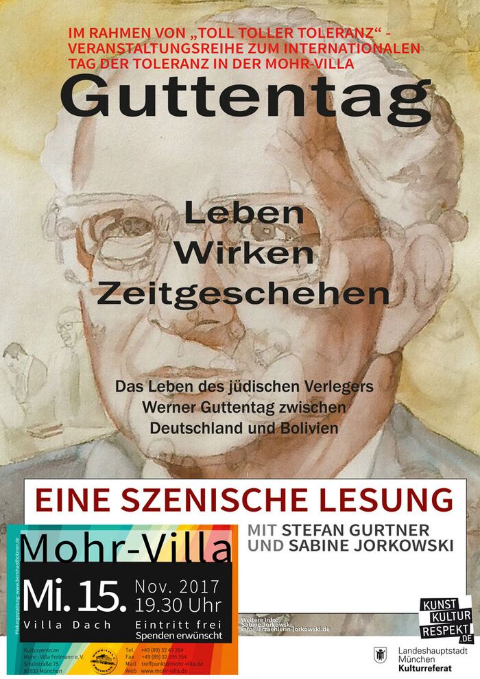 Plakat zur Veranstaltung: Guttentag