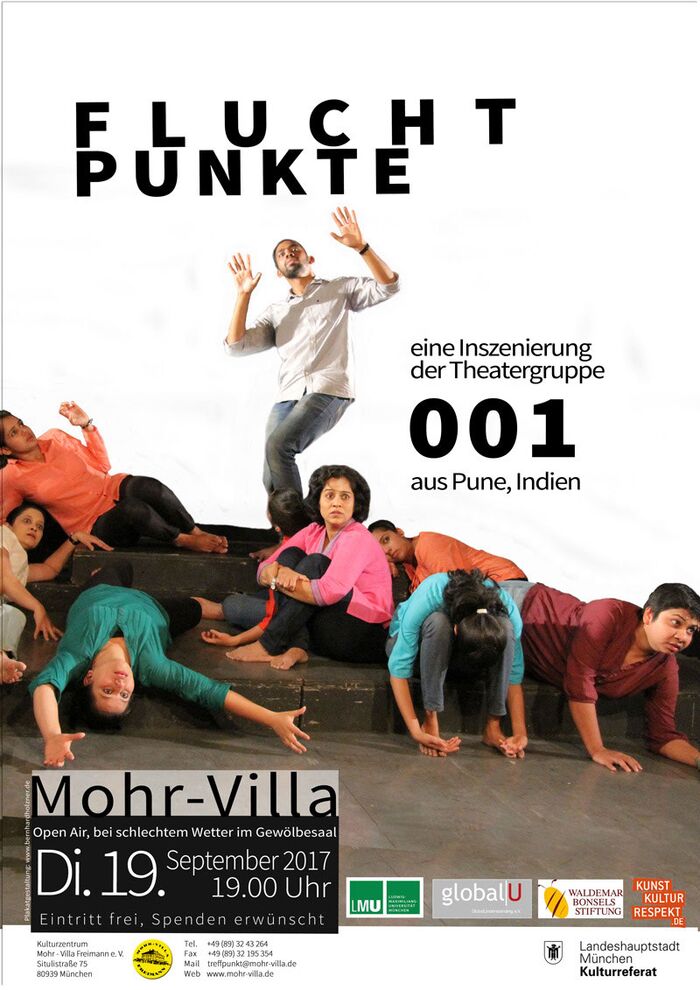 Plakat zur Veranstaltung: Fluchtpunkte