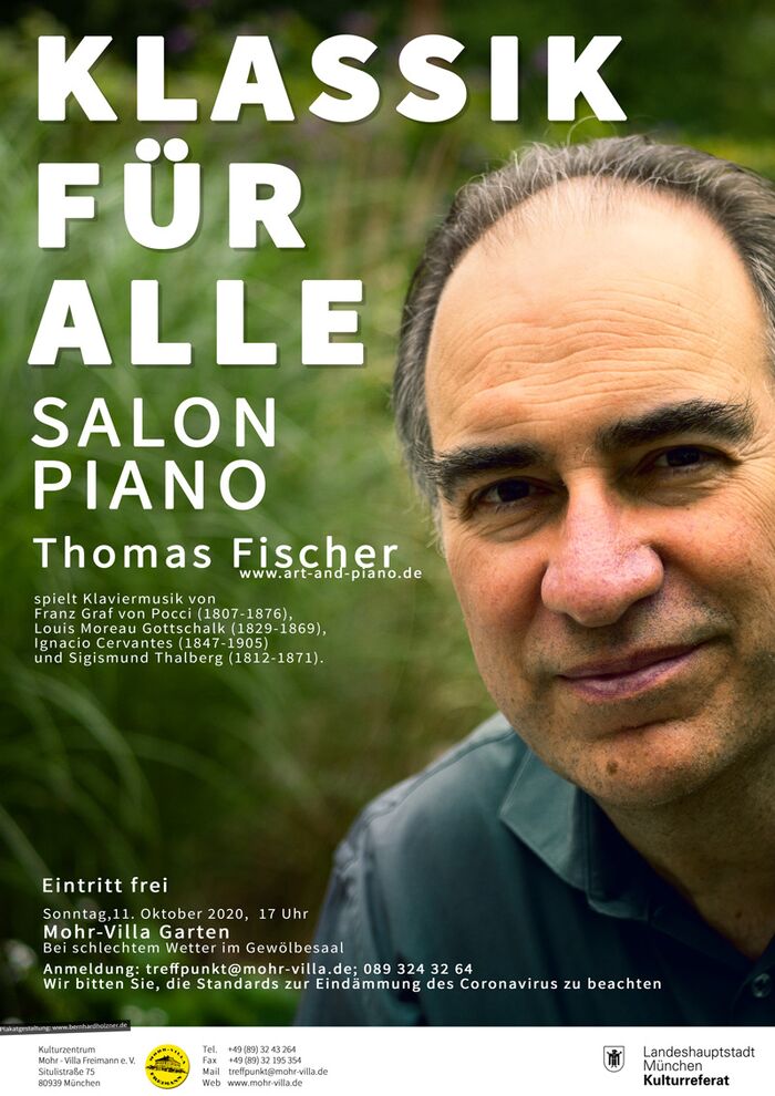 Plakat zur Veranstaltung: Salonpiano