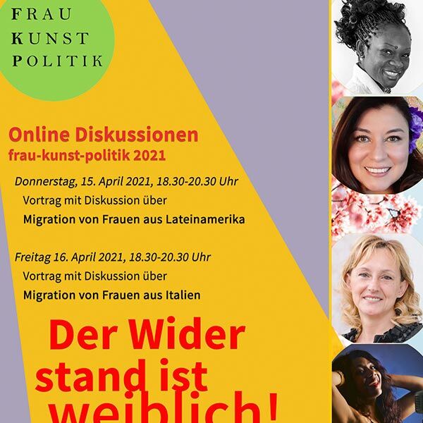 Veranstaltung Mohr-Villa: Der Widerstand ist weiblich