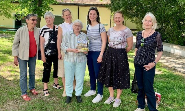 Überraschungsgäste für Brigitte Fingerle-Trischler