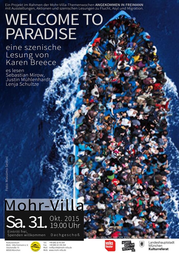 Plakat zur Veranstaltung: Welcome to Paradise