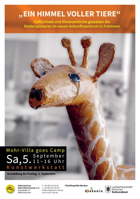 Plakat zur Veranstaltung: Ein Himmel voller Tiere