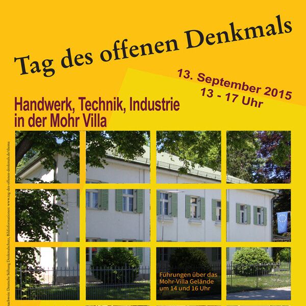 Veranstaltung Mohr-Villa: Tag des offenen Denkmals