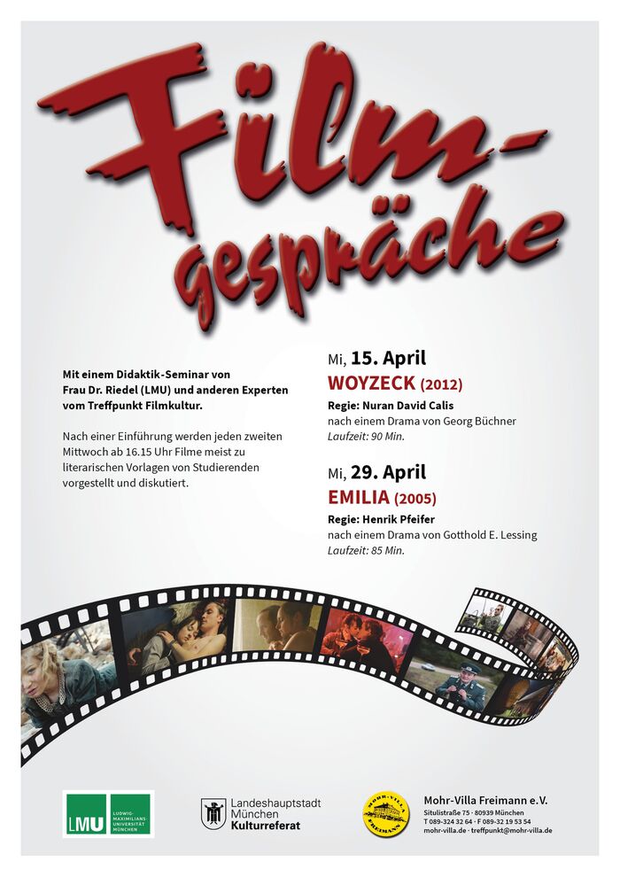 Plakat zur Veranstaltung: Woyzeck