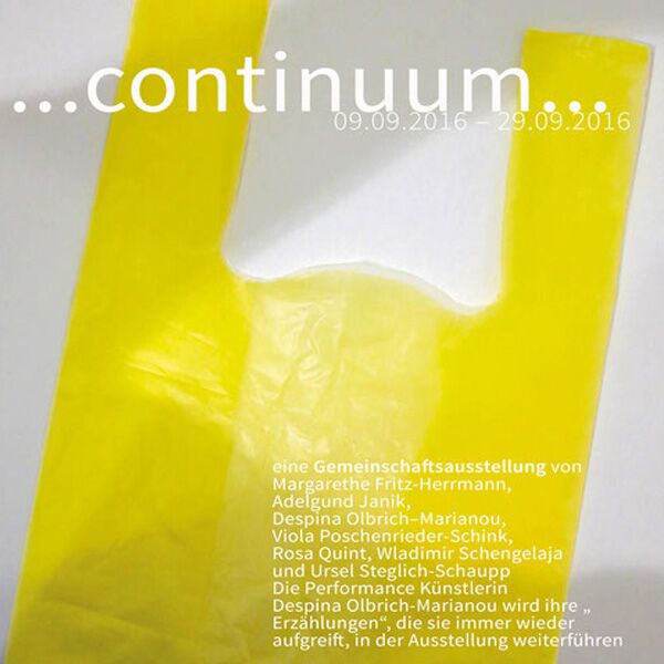 Veranstaltung Mohr-Villa: "..Continuum.."