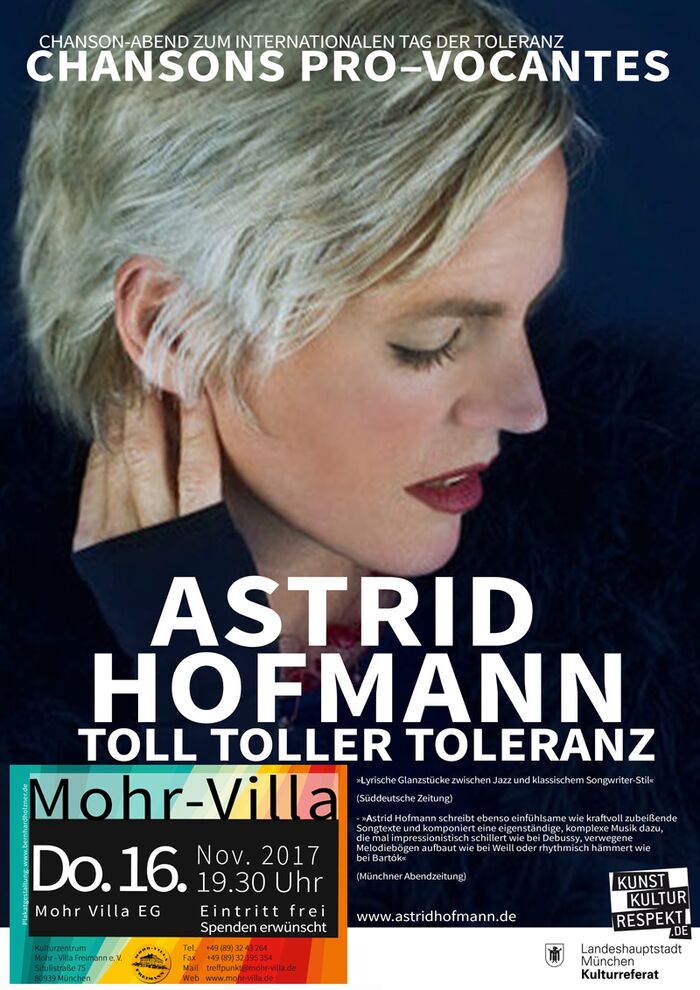 Plakat zur Veranstaltung: Toll Toller Toleranz