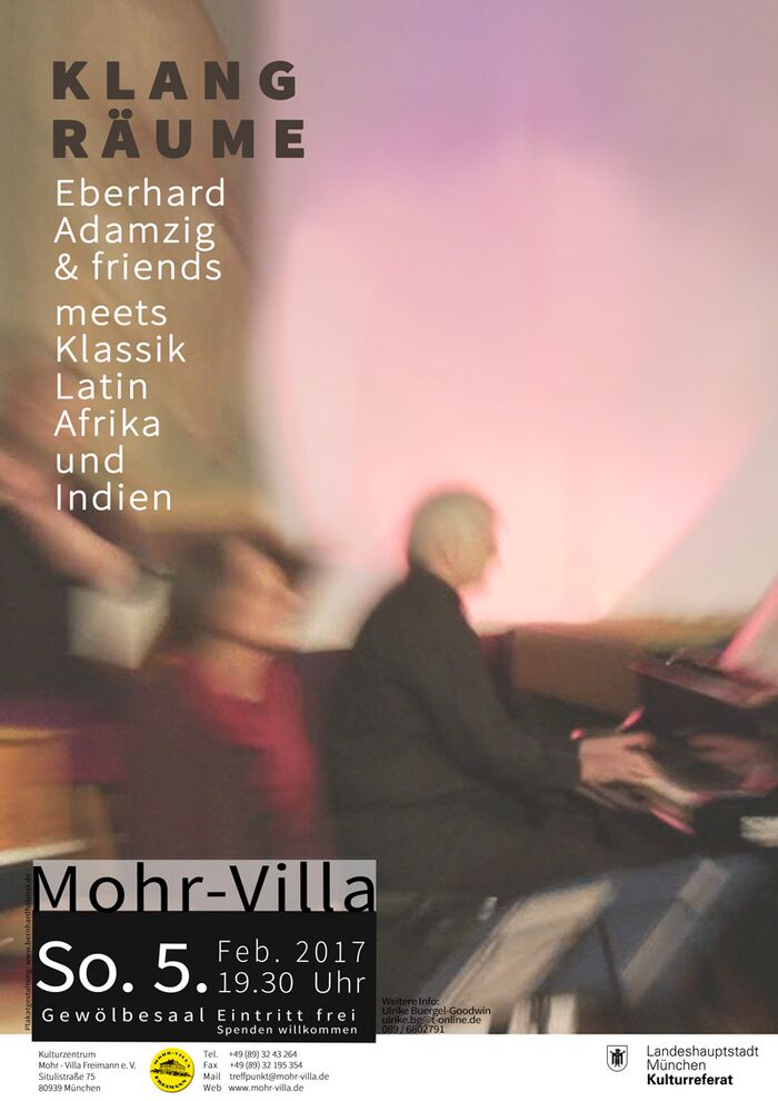 Plakat zur Veranstaltung: Klangräume