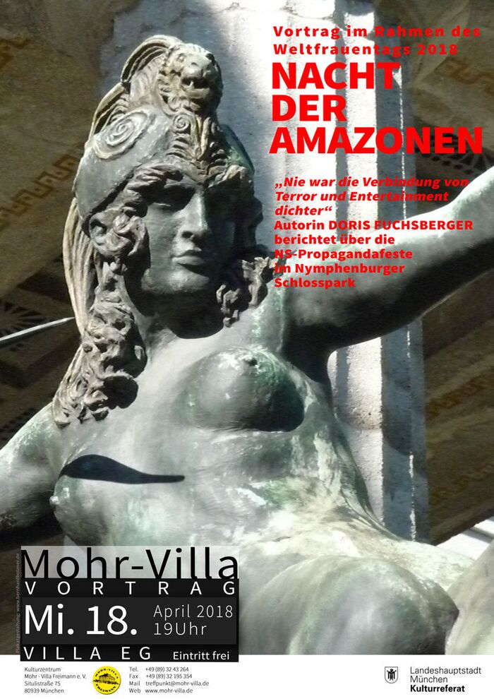 Plakat zur Veranstaltung: Nacht der Amazonen