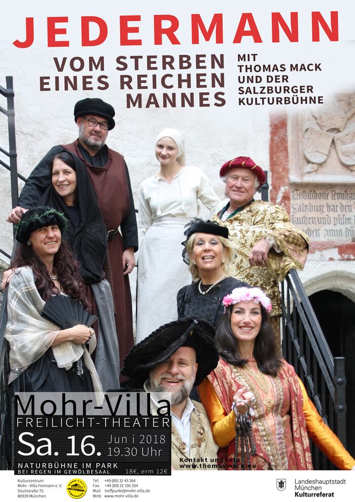 Plakat zur Veranstaltung: Jedermann