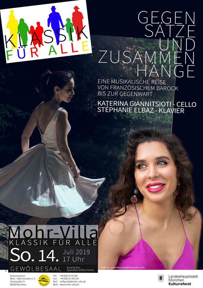 Plakat zur Veranstaltung: Gegen­sätze und Zusammen­hänge