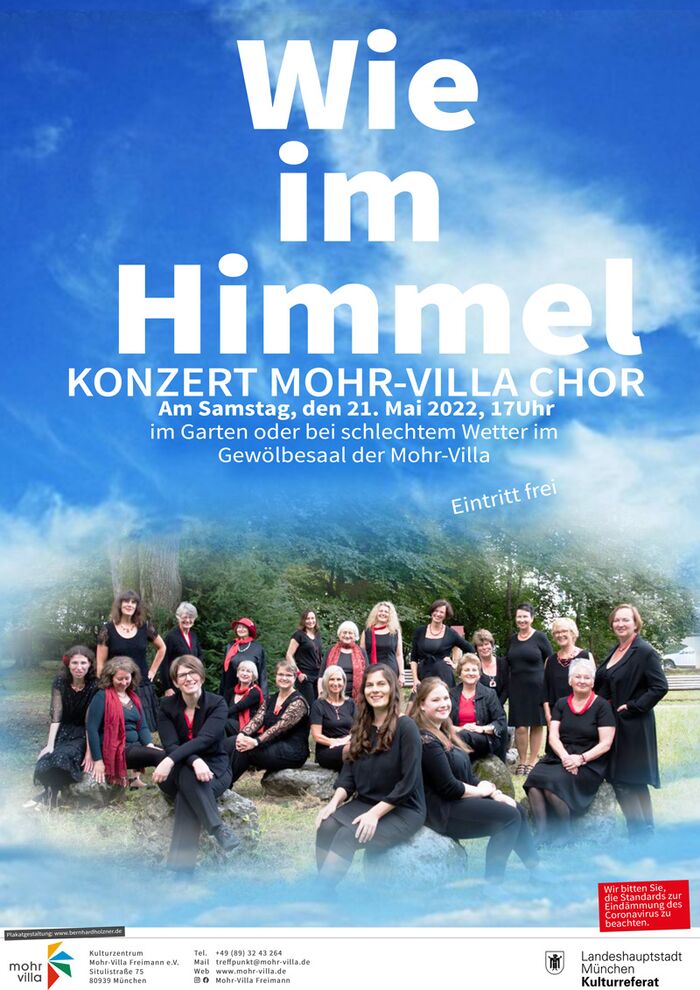 Plakat zur Veranstaltung: Wie im Himmel