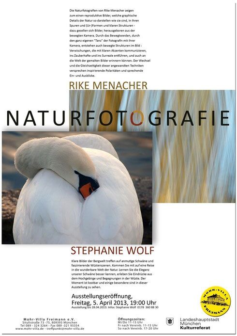 Plakat zur Veranstaltung: Naturfotografie