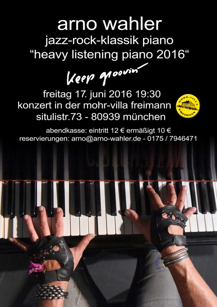 Plakat zur Veranstaltung: Arno Wahler