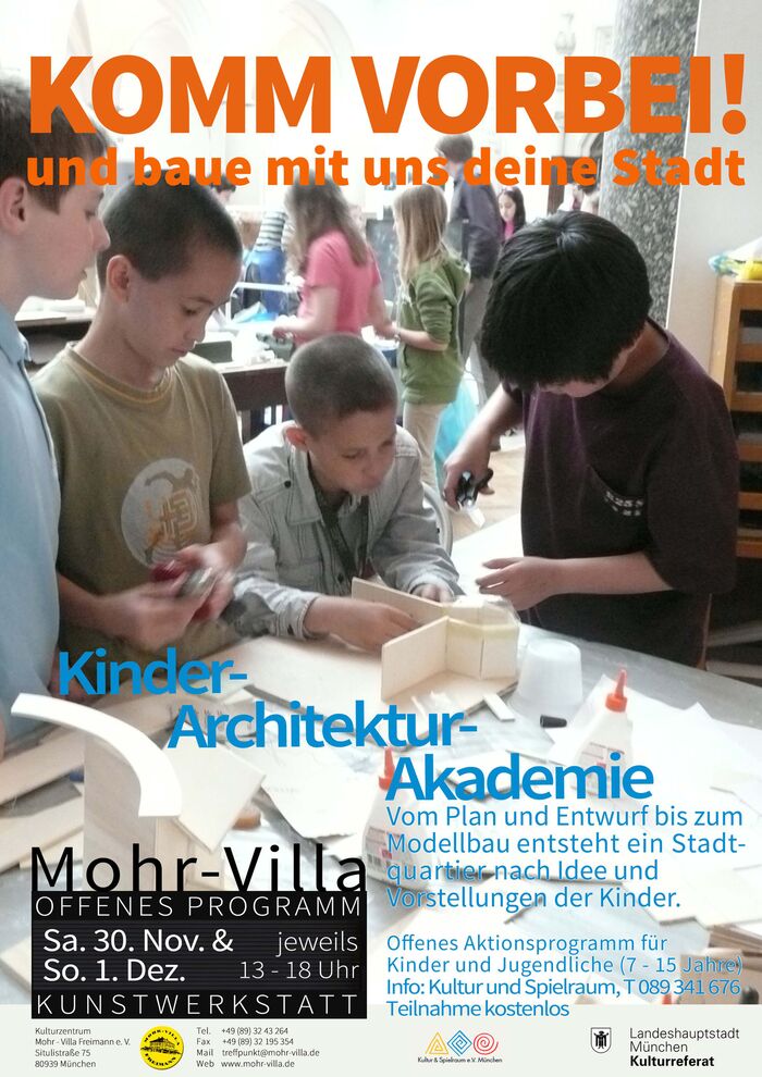 Plakat zur Veranstaltung: Komm vorbei!