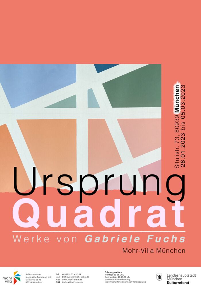 Plakat zur Veranstaltung: Ursprung Quadrat