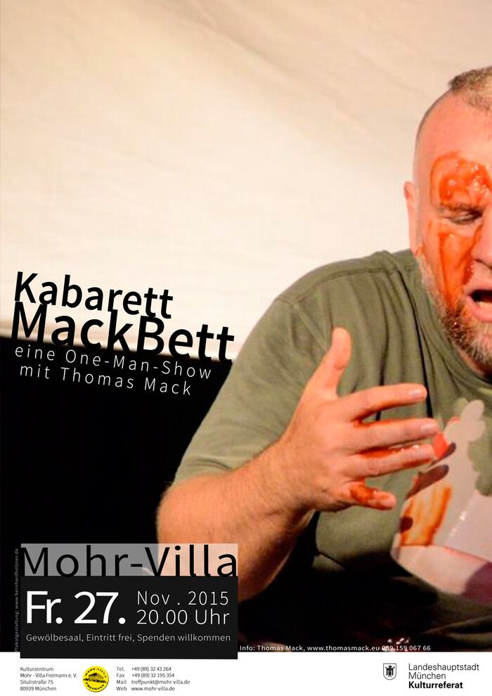 Plakat zur Veranstaltung: MackBett