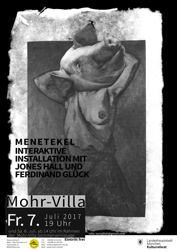 Plakat zur Veranstaltung: Menetekel