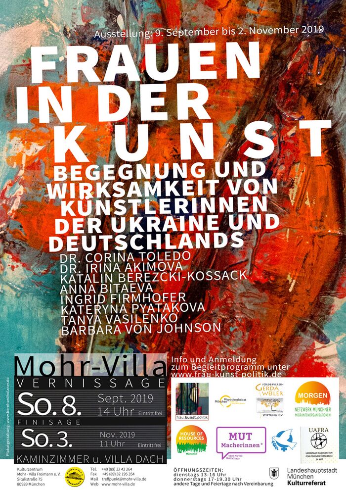 Plakat zur Veranstaltung: Frauen in der Kunst