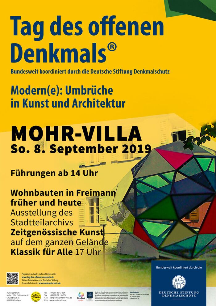 Plakat zur Veranstaltung: Tag des offenen Denkmals