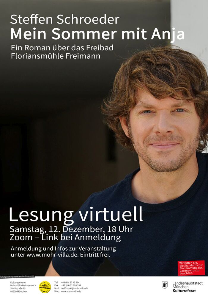 Plakat zur Veranstaltung: Mein Sommer mit Anja