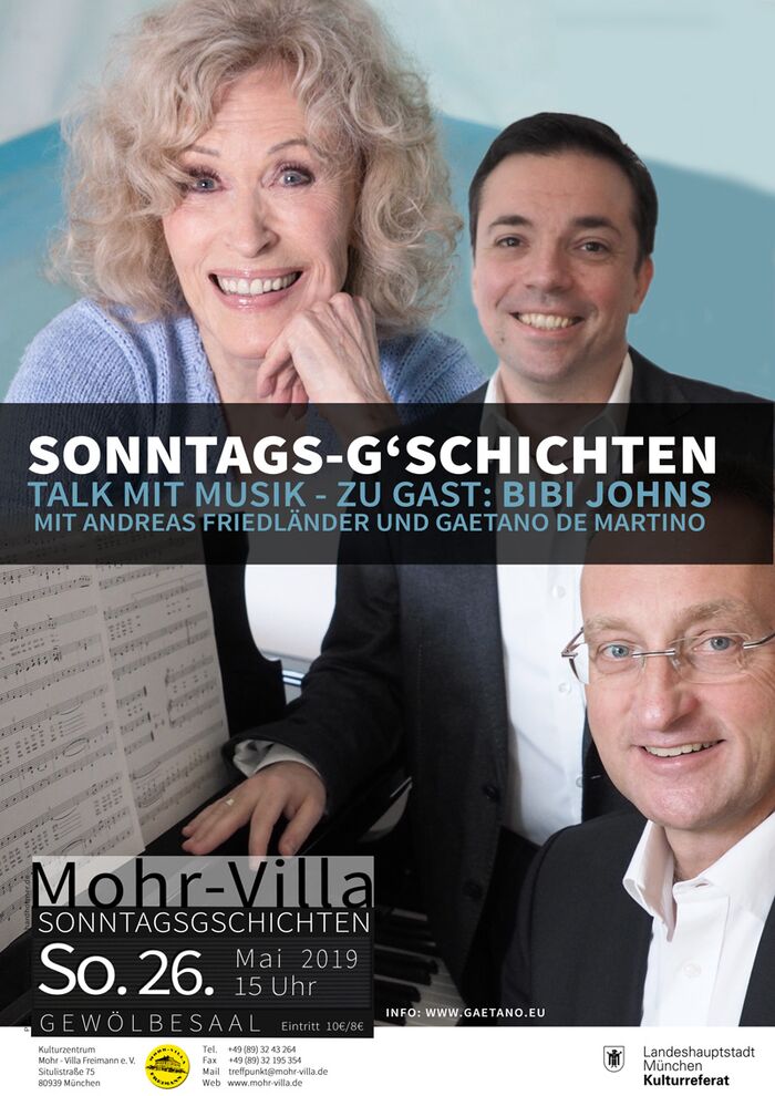 Plakat zur Veranstaltung: Sonntags-G'schichten