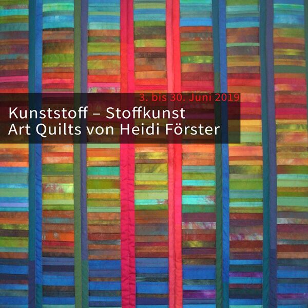 Veranstaltung Mohr-Villa: Kunststoff - Stoffkunst