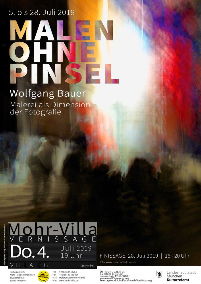 Plakat zur Veranstaltung: Malen ohne Pinsel